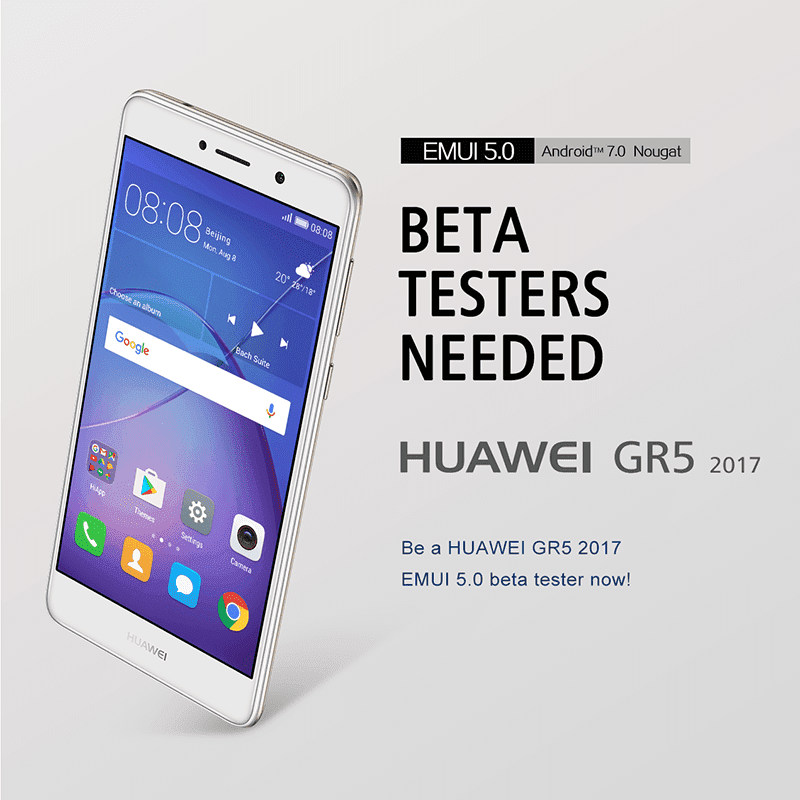 Sign-up now to try Nougat on GR5 2017!