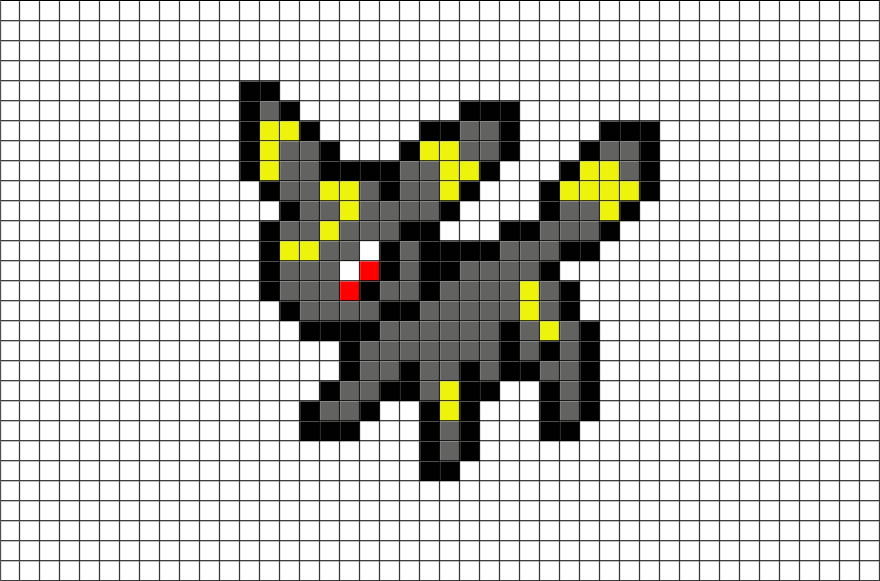 Pokemon Minecraft Pixel Art Grid Easy : Download it free and share your