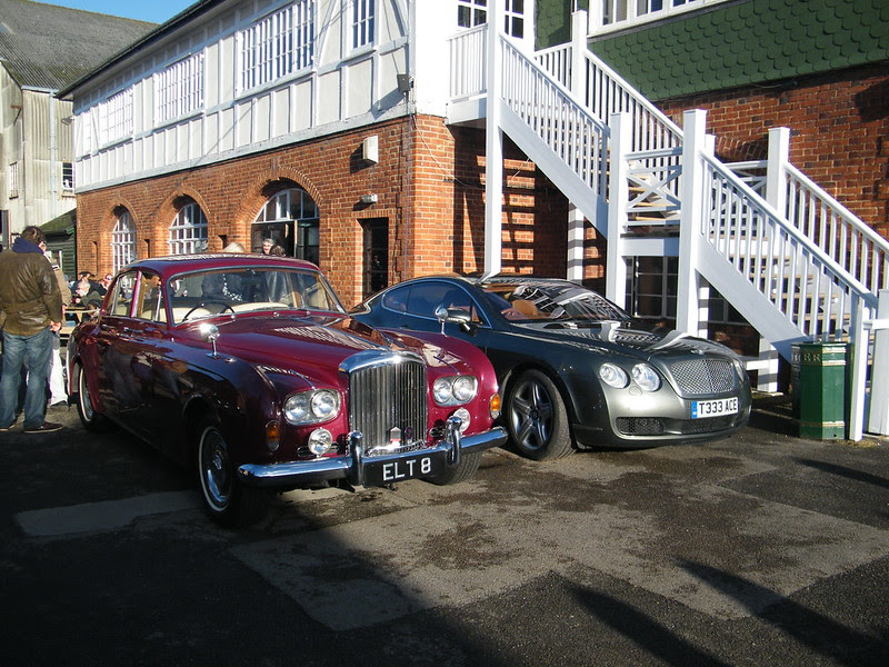Brooklands New Year's Day 2013 - Bentleys