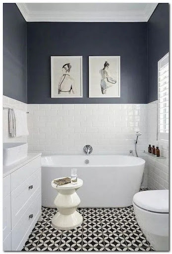 14+ Small Bathroom New Bathroom Tiles Design 2020 Pics