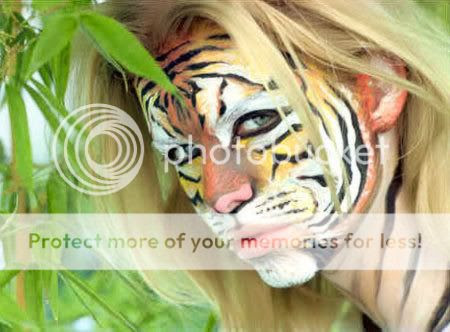 This is a tutorial on a simple tiger face design that's great for kids!
