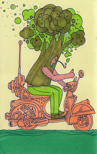 pink pipe brocco scoot