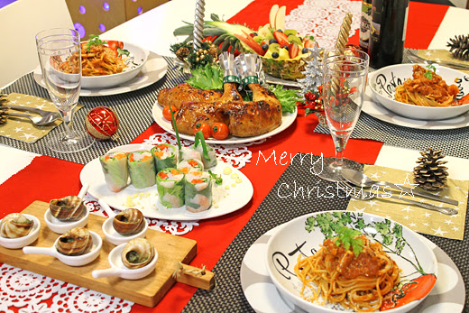 家族でクリスマスパーティ Bbqローストチキン ぱおのおうちで世界ごはん