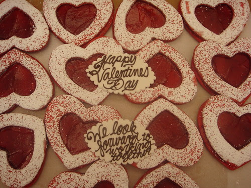 Vday cookies At Yelp