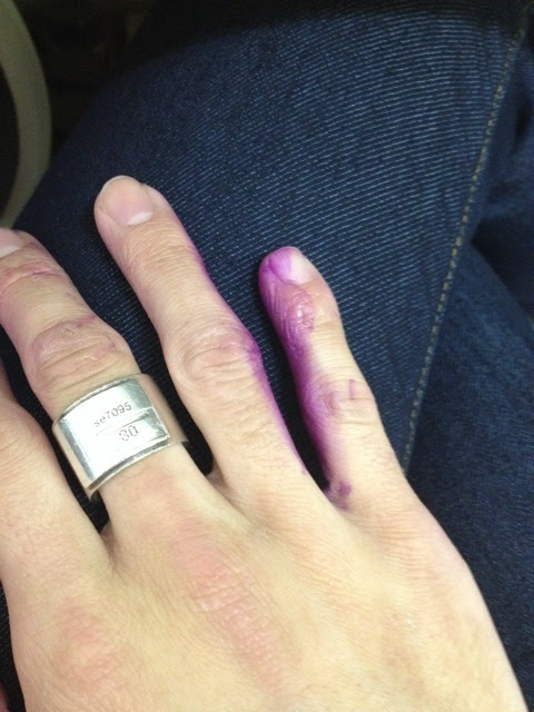 パープルヘイズに蝕まれて 奈良県 橿原市 栄和町 美容室 森杉