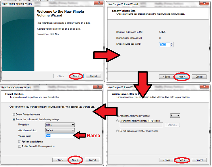 Cara Cepat Membagi Space Memori (Partisi) Hardisk di ...