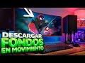 Las MEJORES PÁGINAS para DESCARGAR WALLPAPERS con MOVIMIENTO ✅
