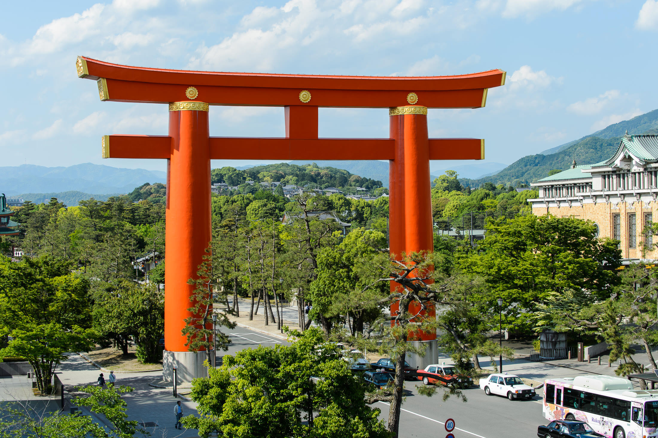 Jeffrey Friedl S Blog Heian Shrine Gate From A New Perspective