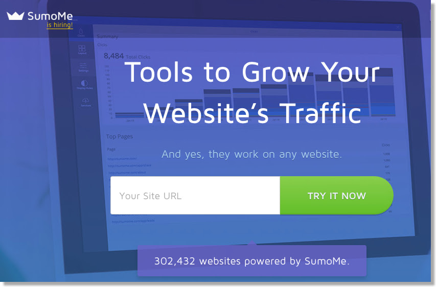 sumome homepage
