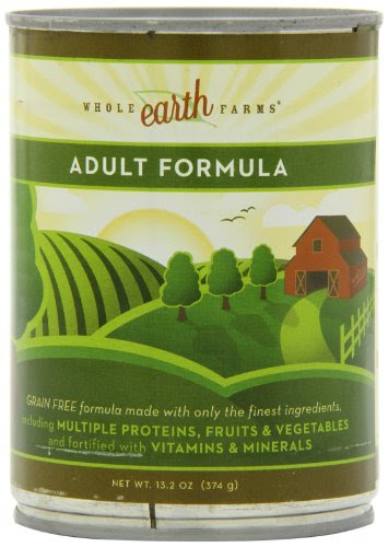 Merrick Whole Earth Farms Adult Chunky Loaf Dog Food, 13.2 Ounce Can (12 Pack)