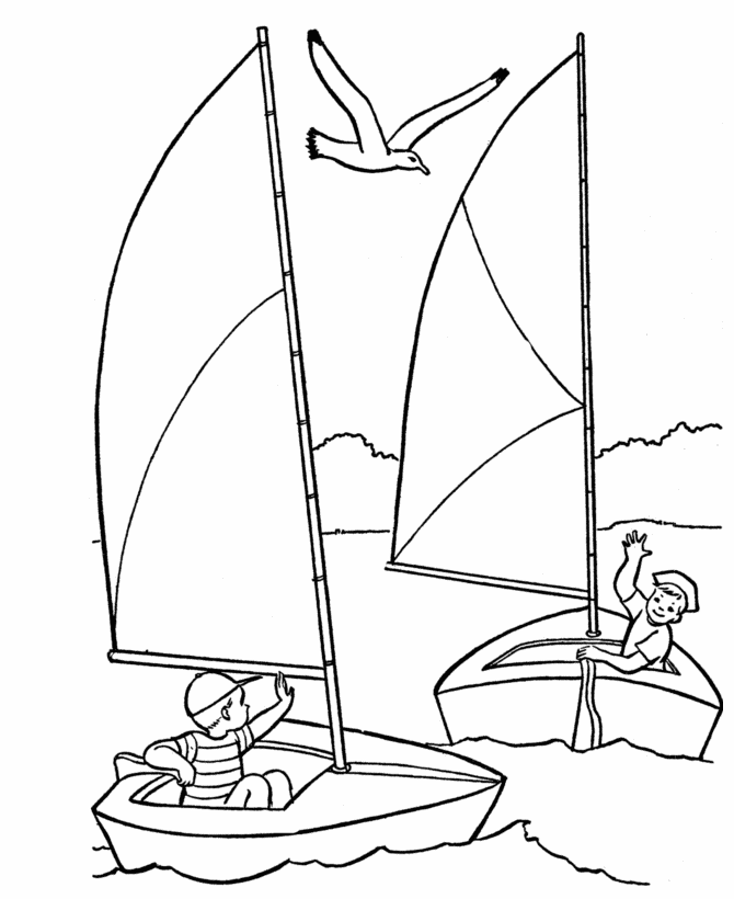 Download Boat Pictures For Kids - Coloring Home
