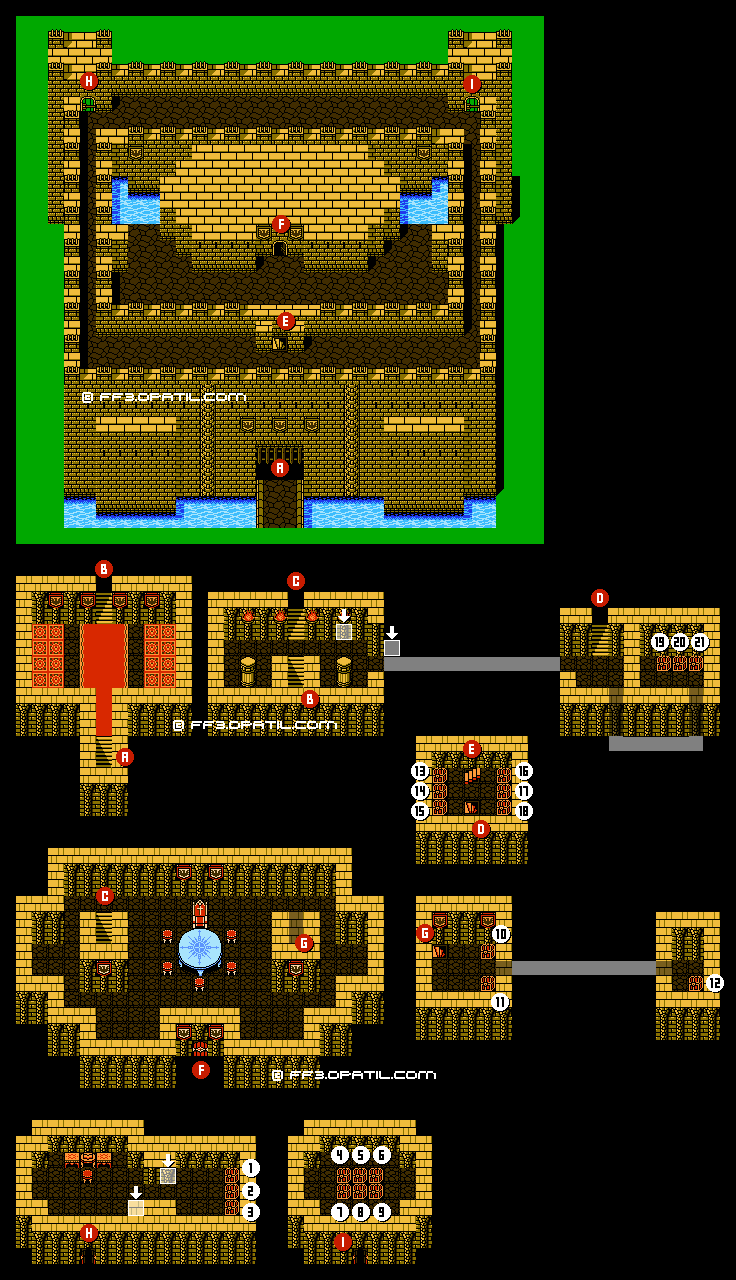 シナリオ攻略 火のクリスタル Final Fantasy 3 ファイナルファンタジー 3 攻略
