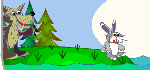 Make all the calculations before the wolf catches the rabbit
