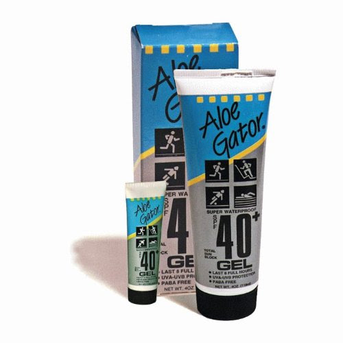 Aloe Gator SPF 40+ Gel (4-Ounce)