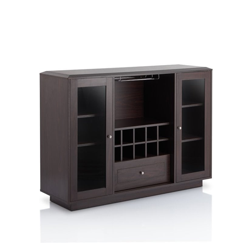Get Furniture of America Bormie Modern Wine Rack Buffet in Espresso
Before Special Offer Ends