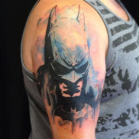 batman symbol tattoo ideas comic superhero