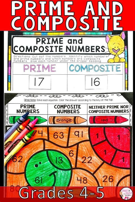  prime and composite worksheets 5th grade pdf