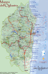 Mappa Cala Gonone