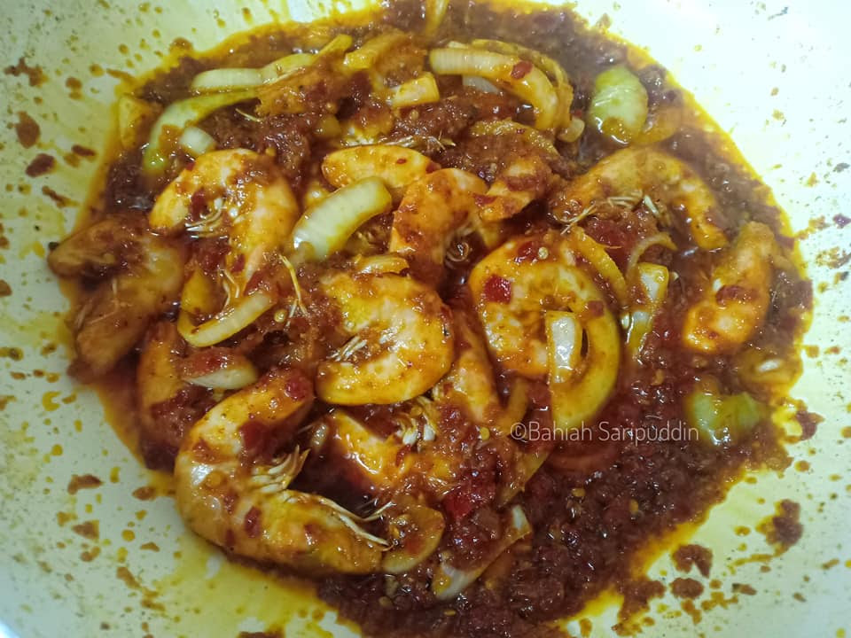 Cara untuk membuat Sambal Udang Pekat – My Resepi