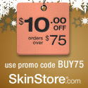 Save $10 when you spend $75* or more