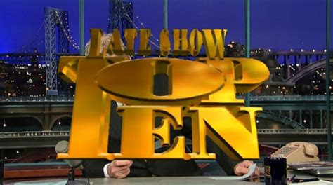Enjoy free shipping on every item. David Letterman's Top Ten Reasons Why Golf Is Better Than