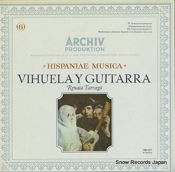 TARRAGO, RENATA hispaniae musica / vihuela y guitarra