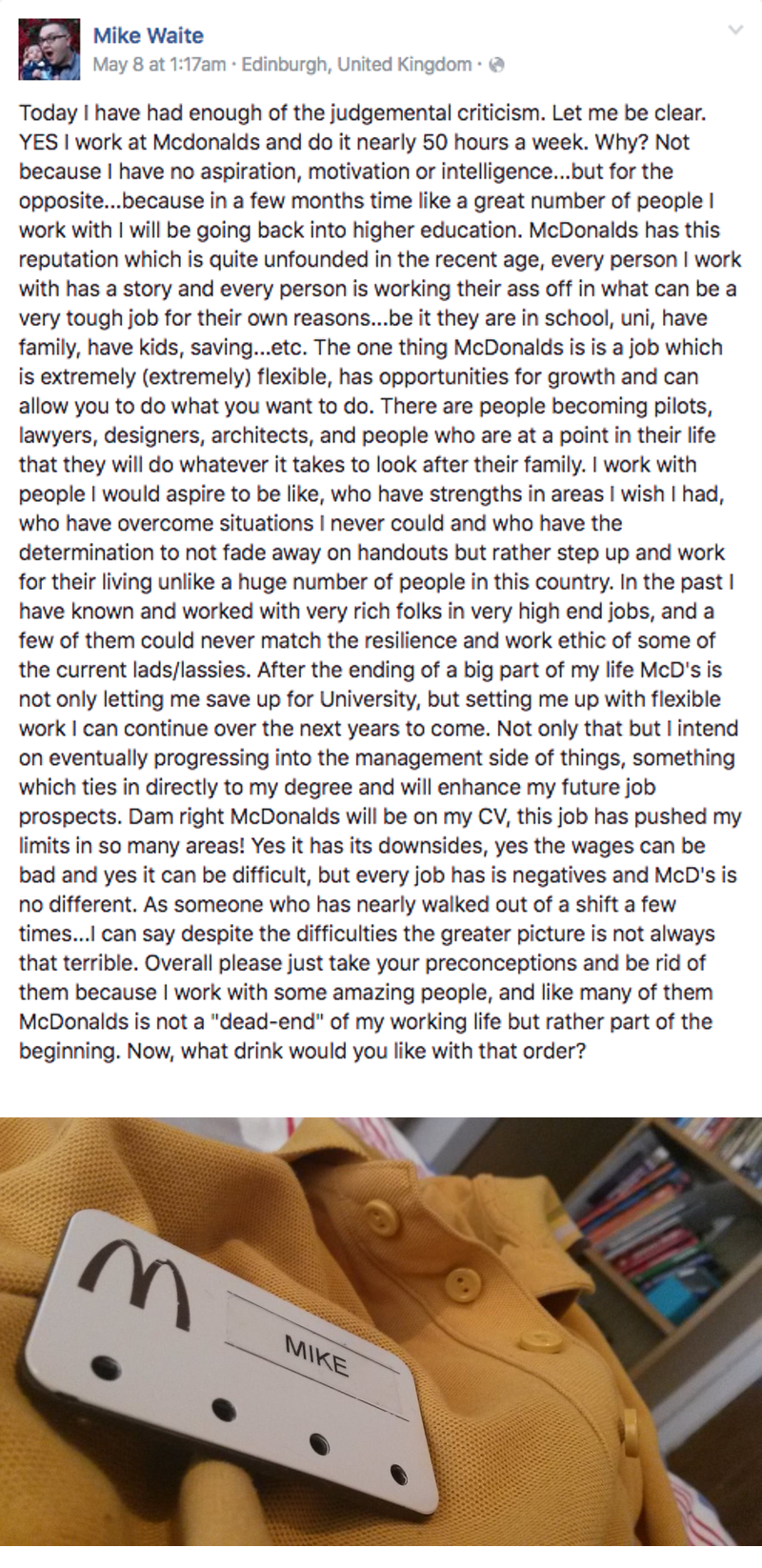 McDonald's,failbook,facebook,fast food,win