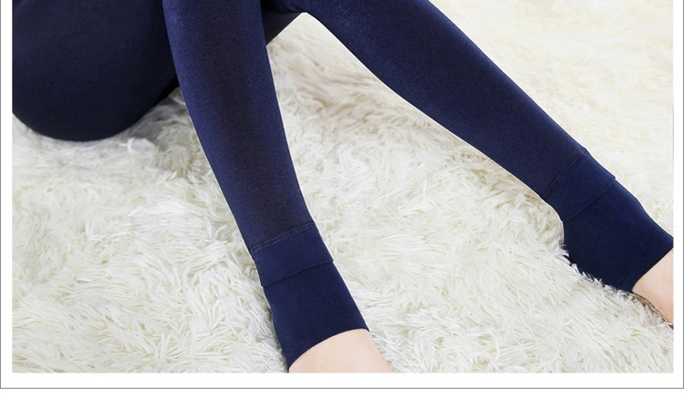 order)กางเกงเลคกิ้งข้างในบุขนภายใน สีเทา (Pre