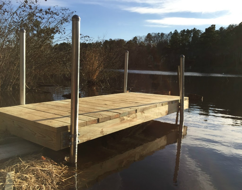 Build a DIY Boat Dock - Bare Feet on the Dashboard