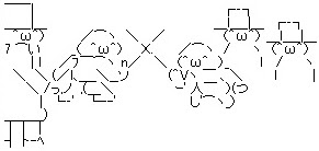 ネット世代の雑評論 最近流行のaa の 決闘 について