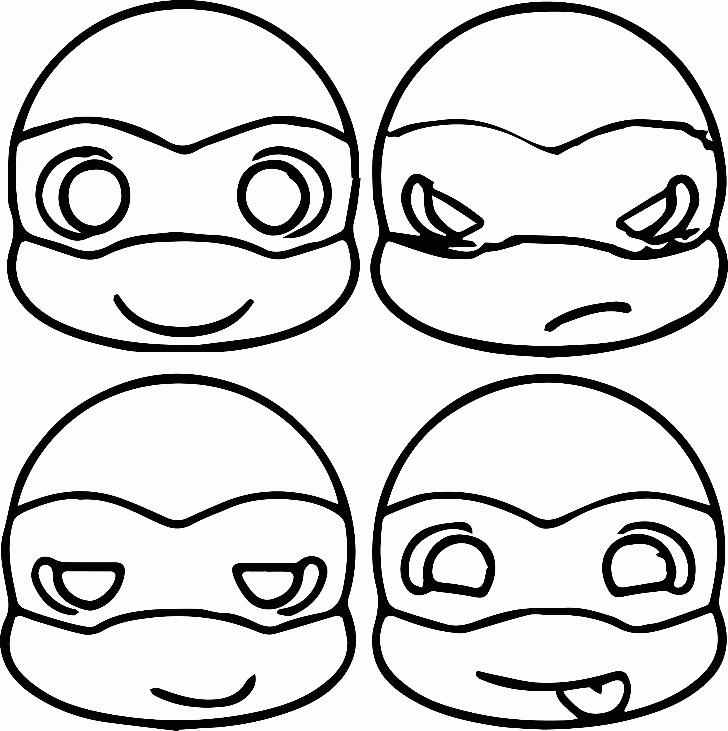 ninja turtles coloring pgs - Clip Art Library