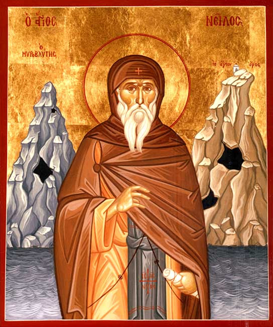 img ST. NILUS the Myrrh-gusher, of Mt. Athos