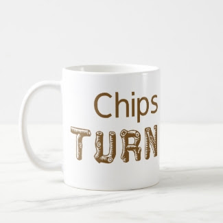 Chips Happen Woodturning Mug