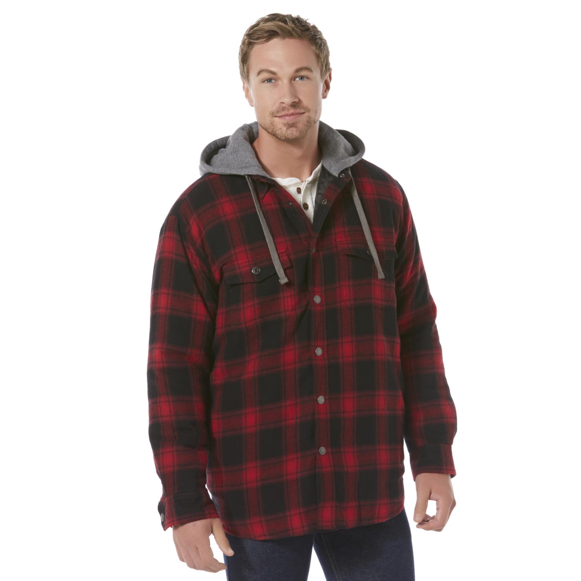 Men s Flannel Shirt Jacket Find Durable Outerwear at Sears Men s Flannel Shirt Jacket Find Durable Outerwear at Sears