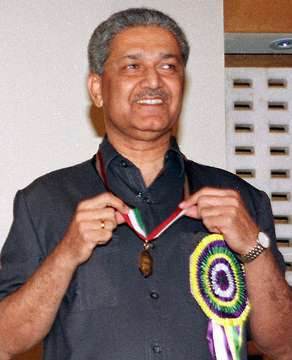 A. Q. Khan with medal