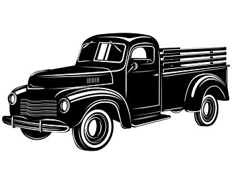 Download Old Truck Vector at GetDrawings | Free download