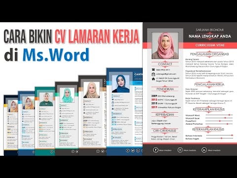 Cara Bikin CV Lamaran Kerja di Microsoft Word