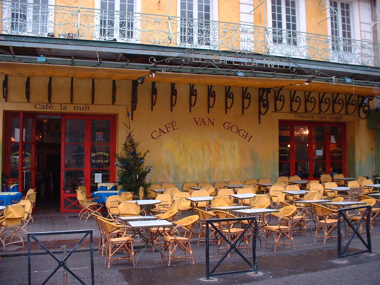 Cafe Terrace Van Gogh on the Place Du Forum, Arles, France