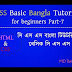 CSS Basic Bangla Tutorial for beginner