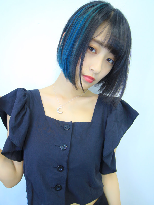 かっこいい女性らしいグラボブ ヘアスタイル 美容院 美容室 モリオフロムロンドン 原宿本店 大宮 池袋 成増