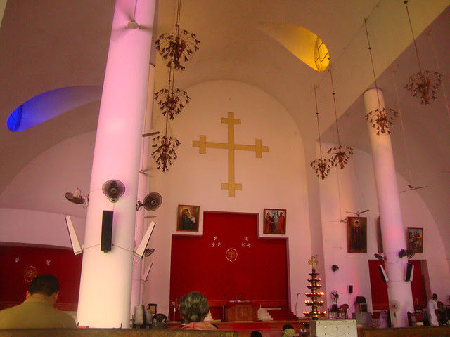 Inside the new Church