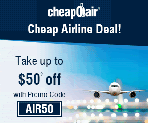 Find Cheap Flights for Over 450 Airlines!Save up to $15◊ with Promo Code: CHEAPAIR15