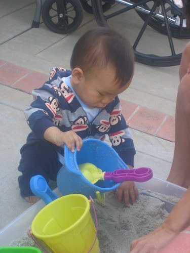 sand play