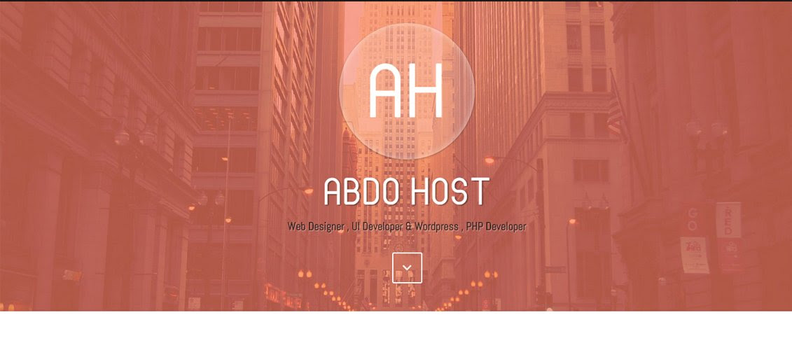 AH - Creative Personal Resume And Blog Template