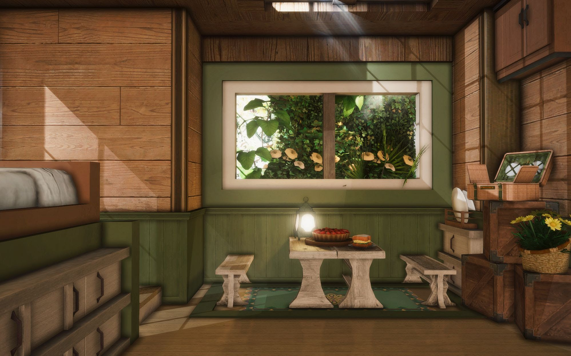 Ff14装修 森儿系小屋儿s房 哔哩哔哩 つロ干杯 Bilibili