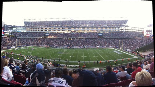 Gillette Stadium Panorama from AutoStitch by stevegarfield