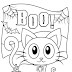 Free Easy Halloween Coloring Pages / Download this running horse printable to entertain your child.