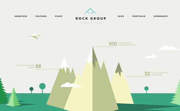 3-Rock-Group-Infographic-Theme