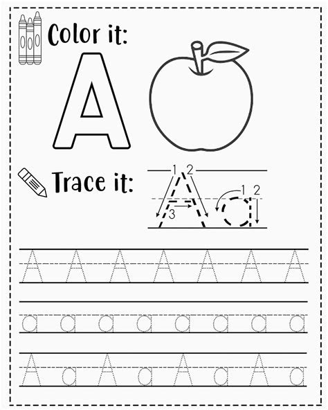  free printable alphabet tracing worksheets for kindergarten printable