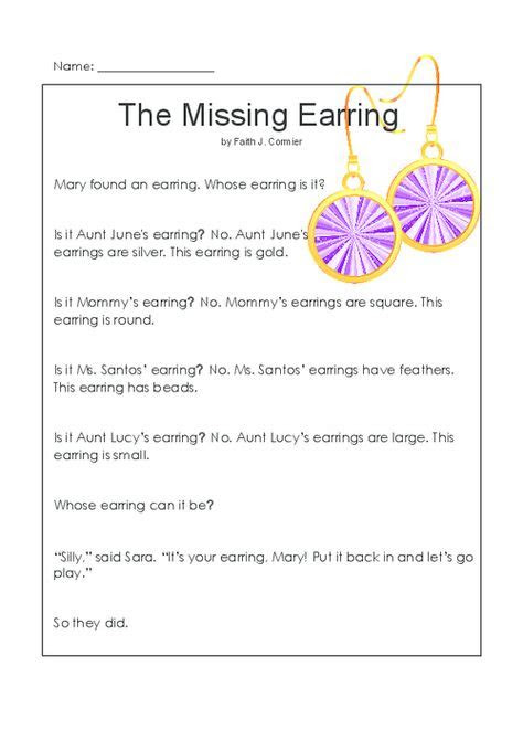 I recommend using the online versions of the activities if you have access to technology in your classroom. 43 best reading comprehension worksheets images on pinterest